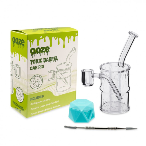 [Temp-HAM-003726] OOZE TOXIC BARREL MINI DAB RIG