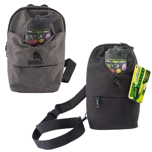 [Temp-HAM-003728] OOZE TRAVELER SERIES SMELL PROOF CROSSBODY ASSORTED COLORS