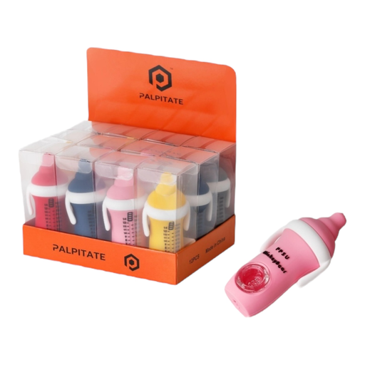 [Temp-HAM-003787] PALPITATE BABY BOTTLE DESIGN SILICONE PIPES #PI-034 BOX OF 12