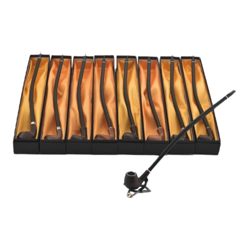 [Temp-HAM-003789] PALPITATE LONG WOODEN PIPE #PI-1805