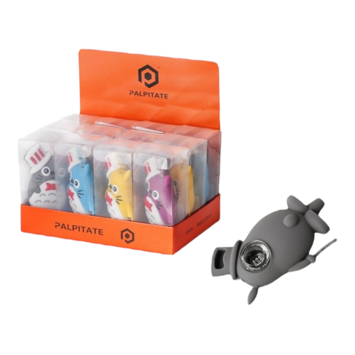 [Temp-HAM-003795] PALPITATE TORTO DESIGN SILICONE PIPES #PI-041 BOX OF 12