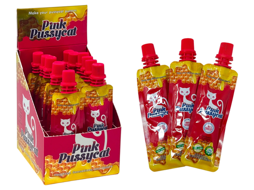 [Temp-HAM-003805] PINK PUSSYCAT SENSUAL ENHANCEMENT HONEY 22G BOX OF 12