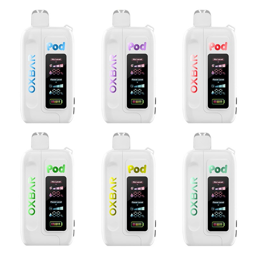 [Temp-HAM-003903] POD JUICE X OXBAR NIC SWITCH DISPOSABLE TESTING STATION 5CT **MUST BUY 5 OXBAR TO GET THIS FOR FREE**