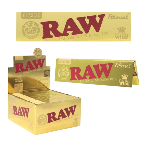 [Temp-HAM-004054] RAW CLASSIC ETHEREAL KING SIZE WIDE 33CT BOX OF 50