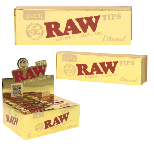 [Temp-HAM-004066] RAW ETHEREAL CLASSIC ROLLING TIPS 50CT BOX OF 50