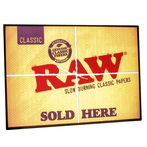 [Temp-HAM-004097] RAW PROMO BACKLIGHT SIGN BUNDLE (4 DESIGNS)