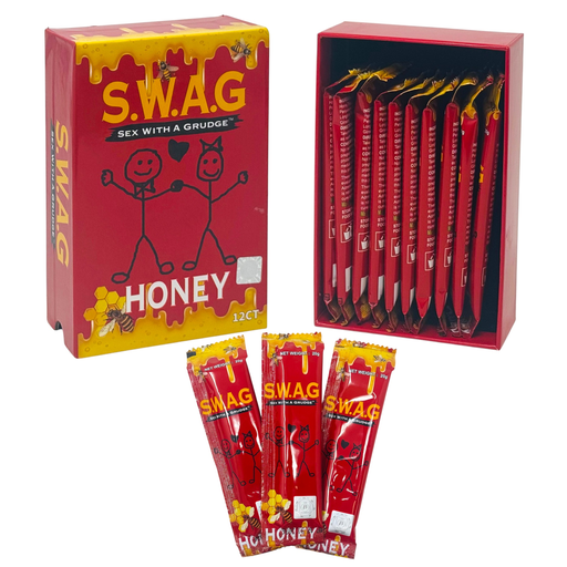 [Temp-HAM-004616] S.W.A.G SEX WITH A GRUDGE HONEY 20G BOX OF 12