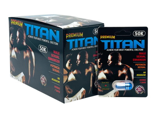 [Temp-HAM-004662] TITAN PREMIUM 50K ENHANCEMENT PILLS BOX OF 24