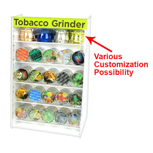 [Temp-HAM-004689] TOBACCO GRINDER MIX SIZE & DESIGN LED DISPLAY OF 44
