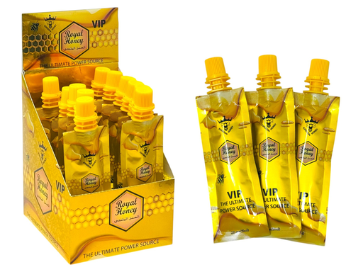 [Temp-HAM-005017] VIP ROYAL HONEY SENSUAL ENHANCEMENT HONEY 22G BOX OF 12