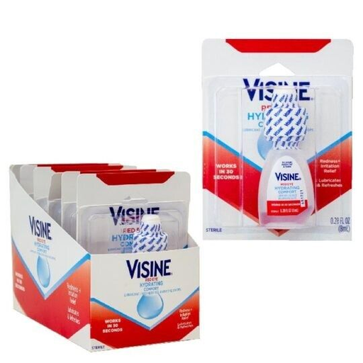 [Temp-HAM-005021] VISINE RED EYE HYDRATING COMFORT 8ML BOX OF 6