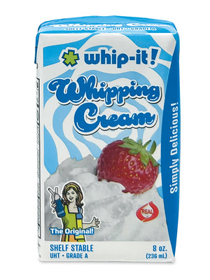 [Temp-HAM-005215] WHIP IT WHIPPING CREAM STRAWBERRY CARTON 8OZ