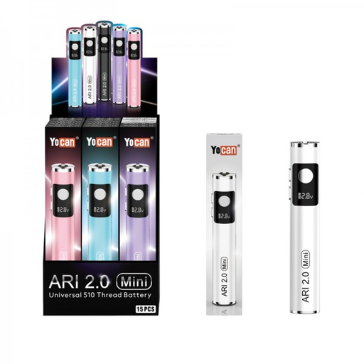 [Temp-HAM-005325] YOCAN ARI 2.0 MINI BATTERY DISPLAY BOX OF 15