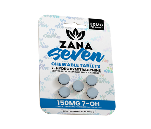 [Temp-HAM-005469] ZANA SAVEN 30MG 7-HYDROXY KRATOM BLISTER CAPSULES 5CT