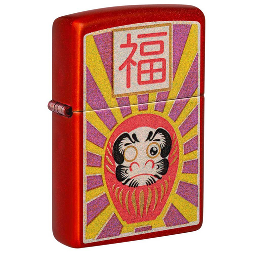 [Temp-HAM-005535] ZIPPO LIGHTER DARUMA DESIGN 49475