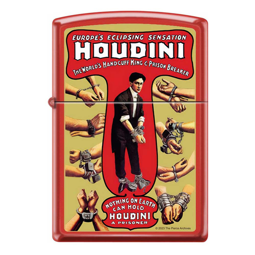 [Temp-HAM-005550] ZIPPO LIGHTER HOUDINI MAGIC WRISTS DESIGN