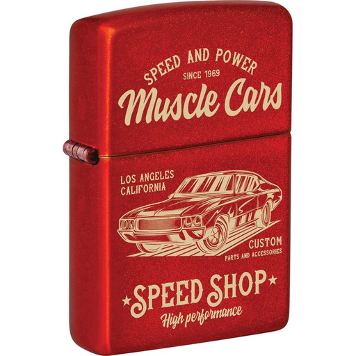 [Temp-HAM-005564] ZIPPO LIGHTER MUSCLE CAR DESIGN 48523