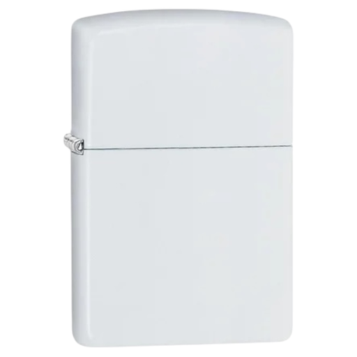 [Temp-HAM-005571] ZIPPO LIGHTER REGULAR WHITE MATTE DESIGN