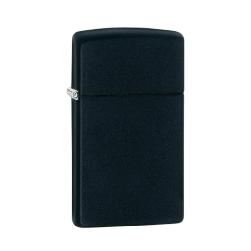 [Temp-HAM-005575] ZIPPO LIGHTER SLIM BLACK MATTE DESIGN