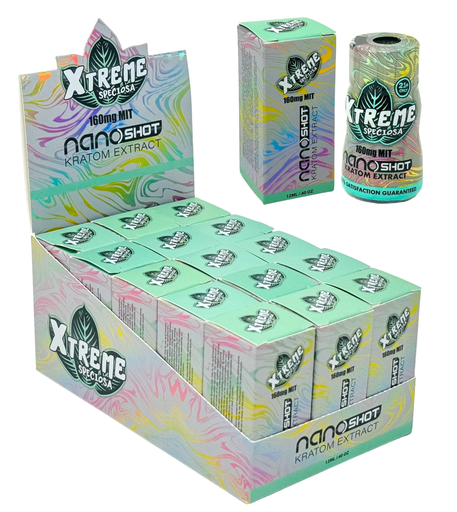 [XTRE-22492] XTREME SPECIOSA NANO KRATOM SHOTS BOX OF 15