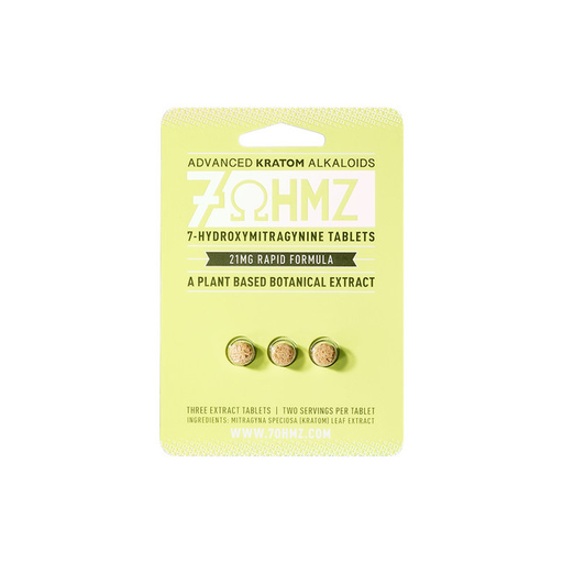 7-OHMZ 21MG RAPID FORMULA 7-HYDROXY PLANT BASED BLISTER CAPSULES