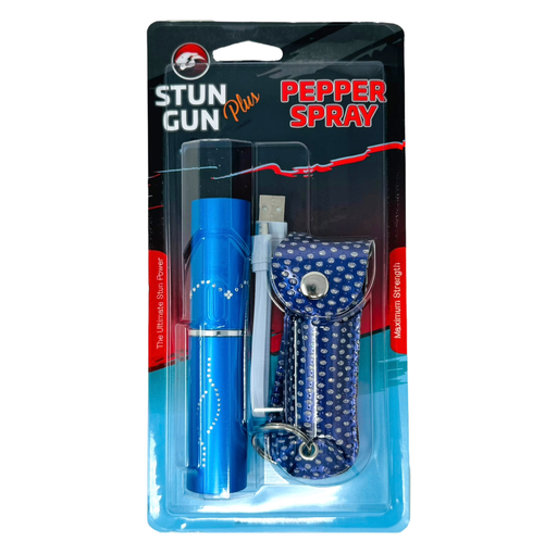 CHEETAH 2 IN 1 COMBO PEPPER SPRAY & LIPSTICK STUN GUN