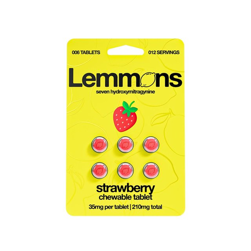 LEMMONS 35MG 7-HYDROXY KRATOM CHEWABLE TABLETS 6CT