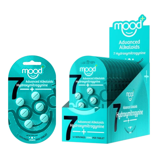 MOOD+ 20MG 7-HYDROXY ALKALOID TABLETS BLISTER 6CT