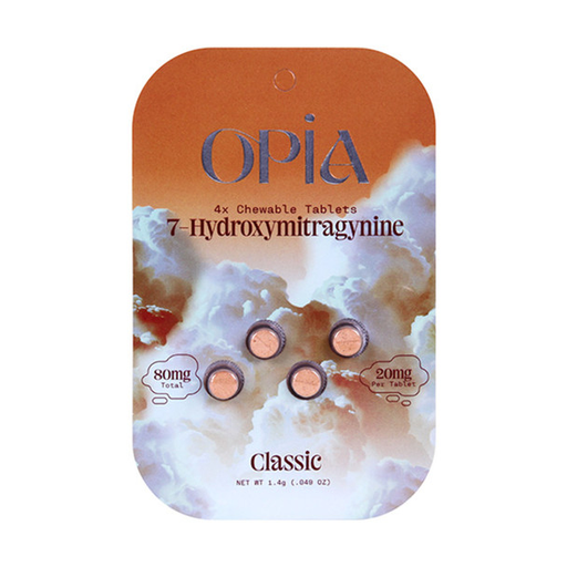 OPIA 20MG 7-HYDROXY CHEWABLE TABLETS 4CT