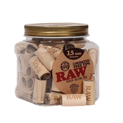 RAW UNCOATED WOODEN TREE TIPS