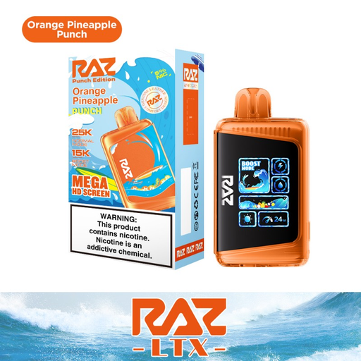 RAZ LTX 25K PUNCH EDITION 5% DISPOSABLE BOX OF 5