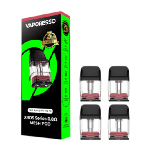 VAPORESSO COREX 3.0 XROS SERIES PODS TOP FILL 4CT