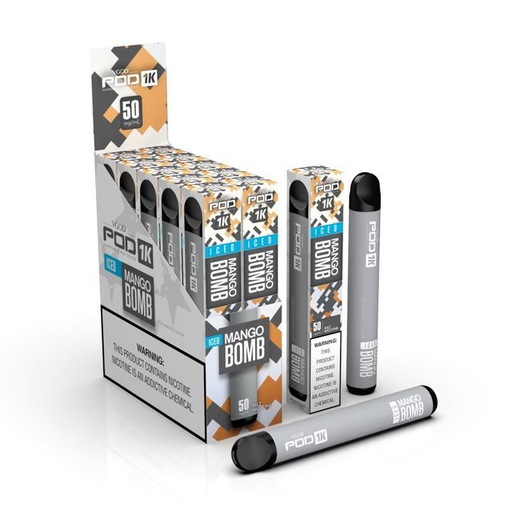 VGOD POD 1K 5% DISPOSABLE BOX OF 10