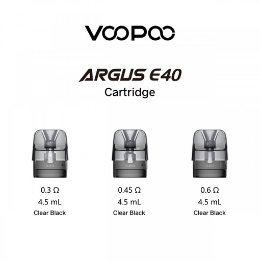 VOOPOO ARGUS E40 CARTRIDGE 4.5ML 2CT