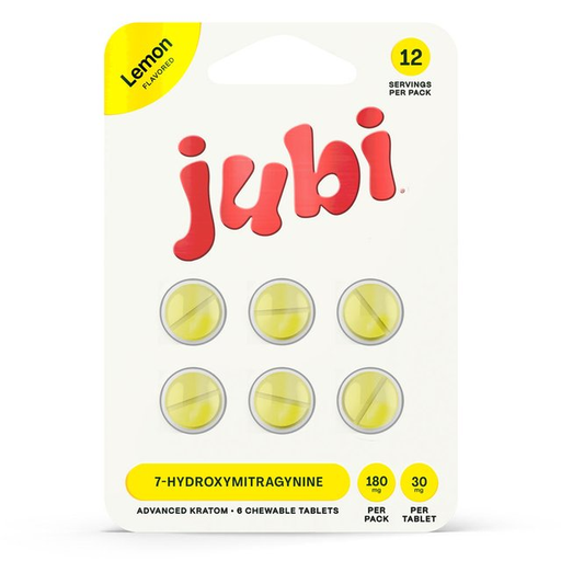 JUBI 30MG 7-HYDROXY ADVANCED KRATOM TABLETS BLISTER 6CT