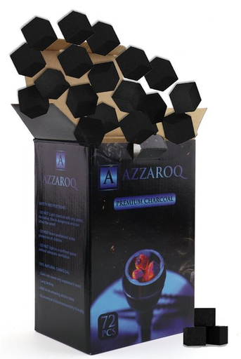 [AZZA-19851] AZZAROQ CUBE COCONUT CHARCOAL 72CT