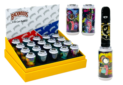 [BACK-24472] BACKWOODS 510 CARTRIDGE BATTERY 20CT DISPLAY