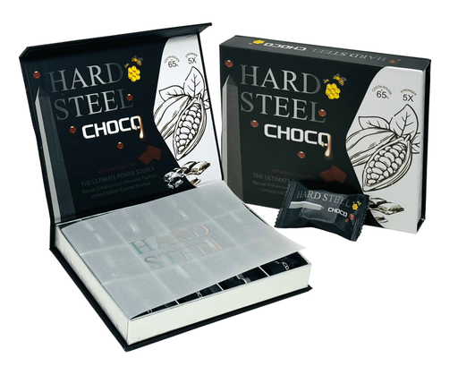[BLAC-25061] HARD STEEL CHOCO ENHCANCEMENT 10G BOX OF 12