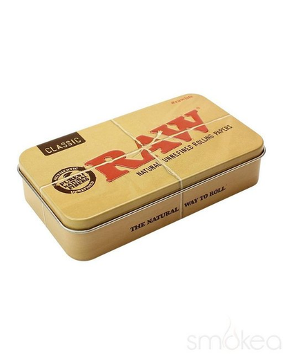 [ITM230620010262] RAW RECTANGLE POP TOP METAL TIN