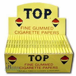 [ITM230620010311] TOP FINE GUMMED CIGARETTE PAPERS 100CT BOX OF 24