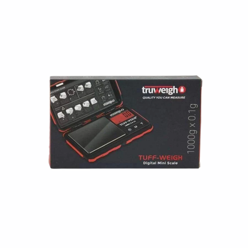 [ITM230620010377] TRUWEIGH TUFF-WEIGHT MINI SCALE 1000G X 0.1G RED