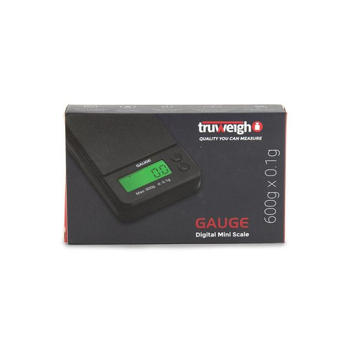 [ITM230620010410] TRUWEIGH GAUGE DIGITAL MINI 600G X 0.1G BLACK