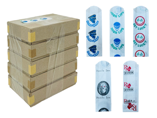 [ITM23062098039803] WAX DESIGN MEDIUM PAPER BAG 5CT