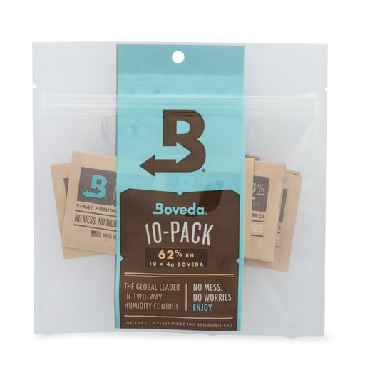 [ITM260121016011] BOVEDA 62% RH SIZE 4 HUMIDITY CONTROL 10-PACK