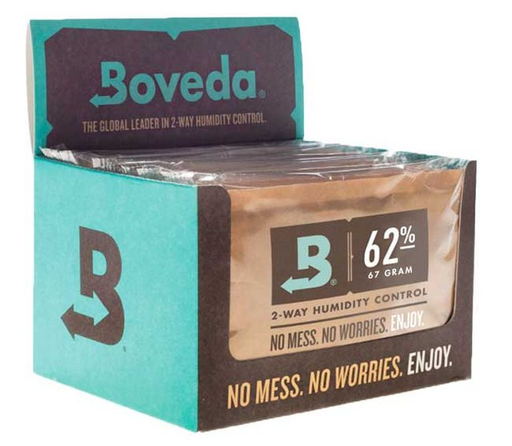 [ITM260221016491] BOVEDA 62% RH SIZE 67 HUMIDITY CONTROL BOX OF 12