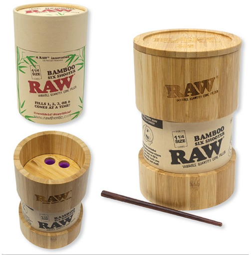 [ITM260921020655] RAW BAMBOO SIX SHOOTER CONE FILLER FOR 1 1/4