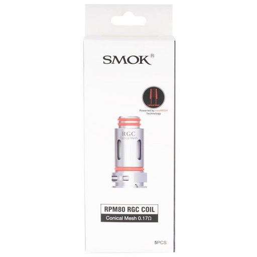[ITM271020014745] SMOK RPM80 RGC COIL 0.17OHM CONICAL MESH 5CT