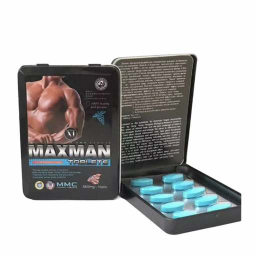 [ITM280621019060] MAX MAN TABLETS MMC 3800MG 10CT BOX OF 12