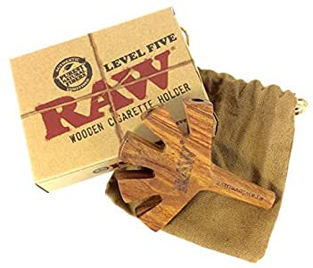 [ITM280820014139] RAW FIVE ON IT CIG HOLDER WOODEN