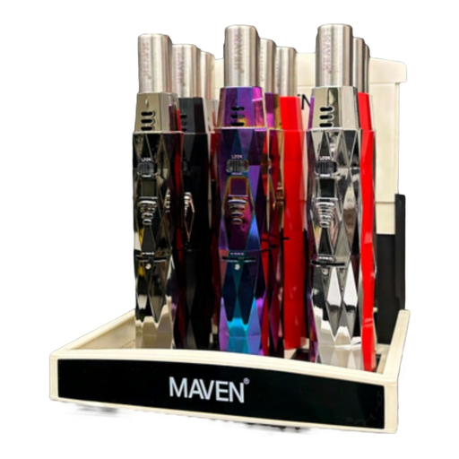 [MAVE-26180] MAVEN DIAMOND TORCH LIGHTER BOX OF 9